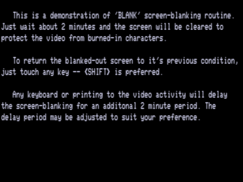 Screen shot